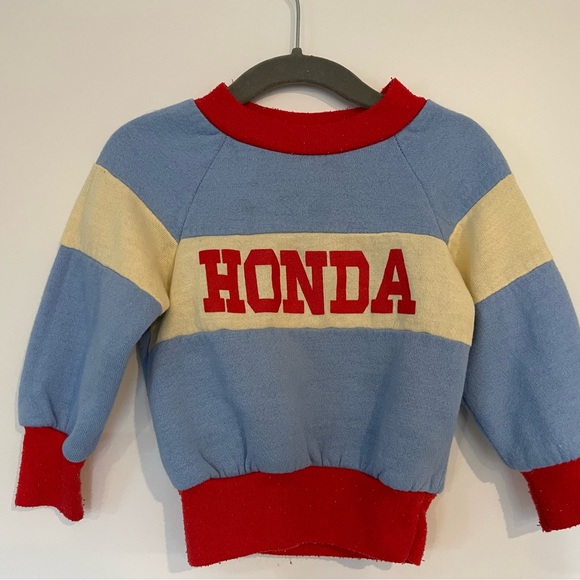 Vintage Other - Vintage Honda Kids Sweater Size 3T